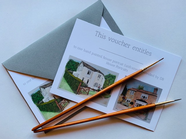 Gift Vouchers for property portraits
