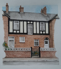 Tudor beams - DB House Portraits